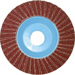 7931A - LAMELLAR FLAP DISCS, NYLON BACKING-PAD - Prod. SCU